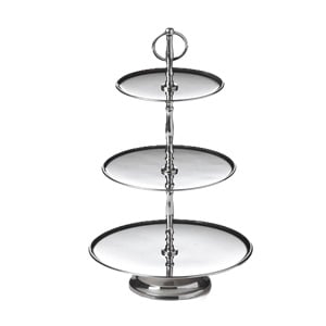 Stainless Steel Shiny 3 Tier Stand - Element Event Solutions