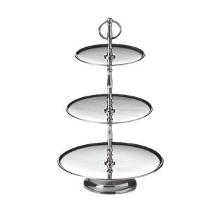 Stainless Steel Shiny 3 Tier Stand - Element Event Solutions