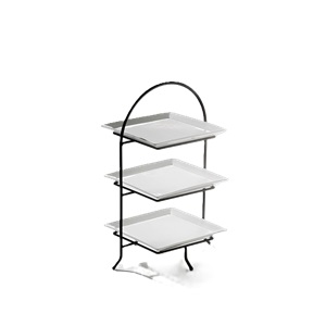 Wrought Iron Square Stand 10