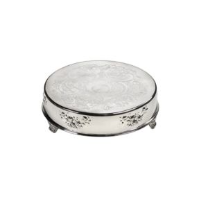 Silver Cake Base Round 14