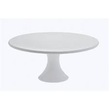 White Cake Stand Round 12