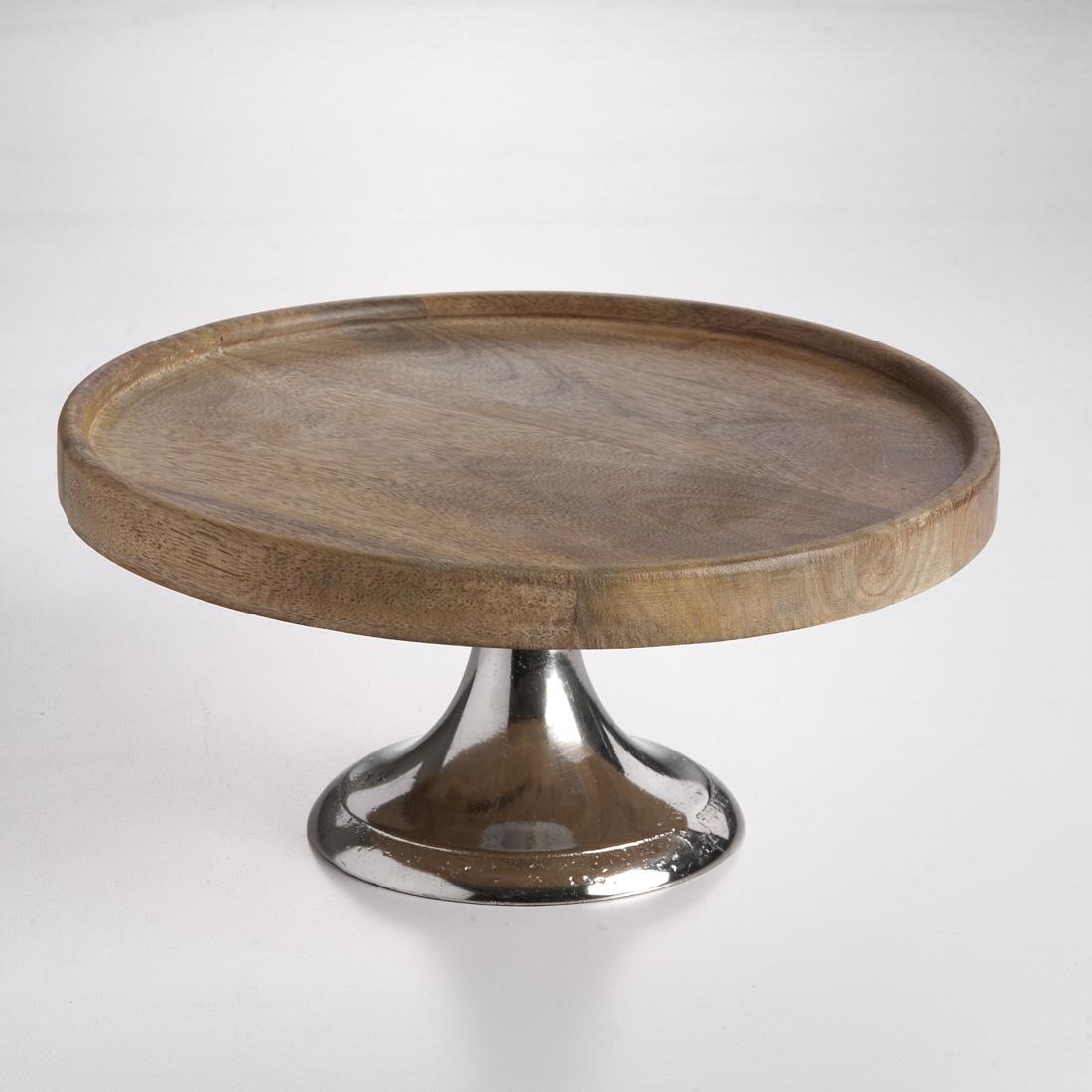 Wood Cake Stand 10