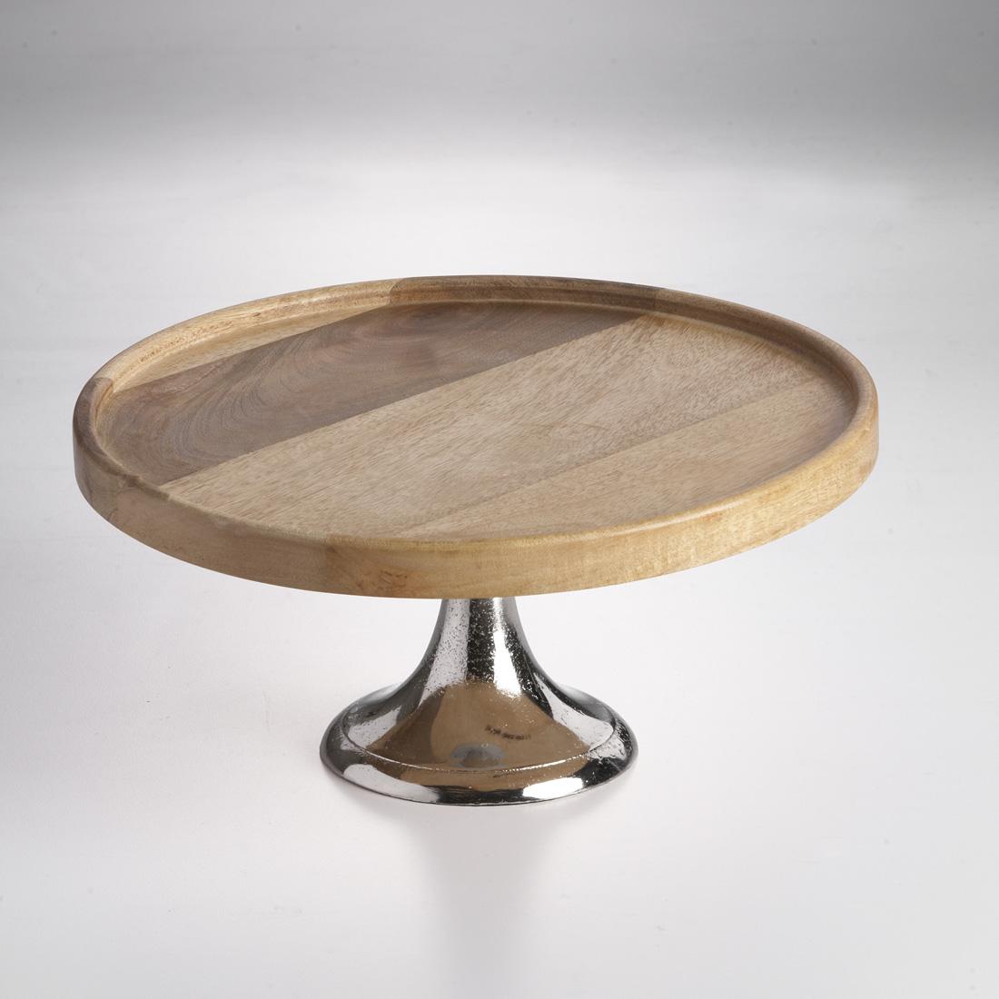 Wood Cake Stand 12