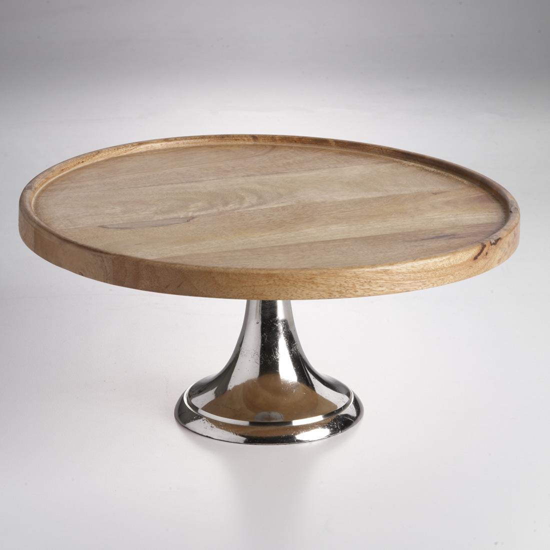 Wood Cake Stand 14