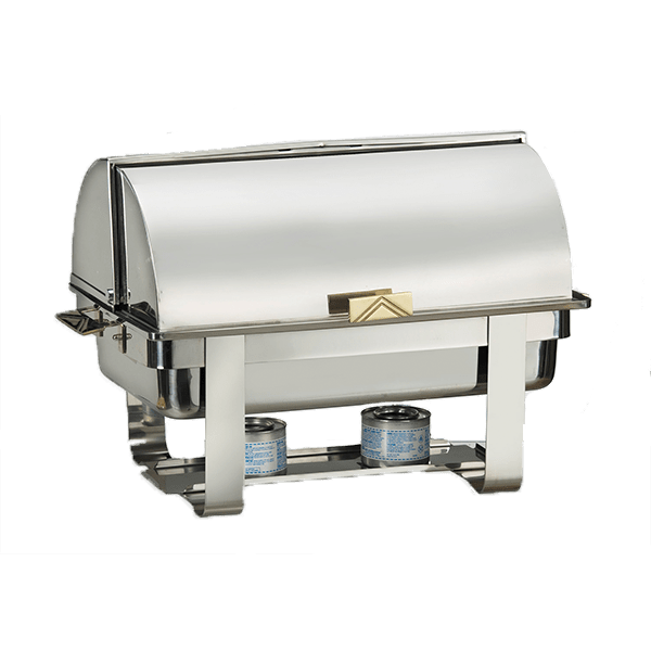 Chafer Polished Roll Top 8qt - Element Event Solutions