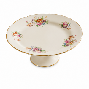 White Floral Cake Stand 11