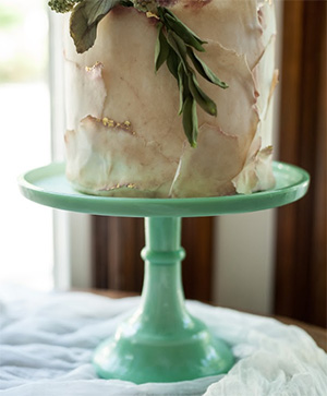 Jade Cake Stand Small - Element Event Solutions