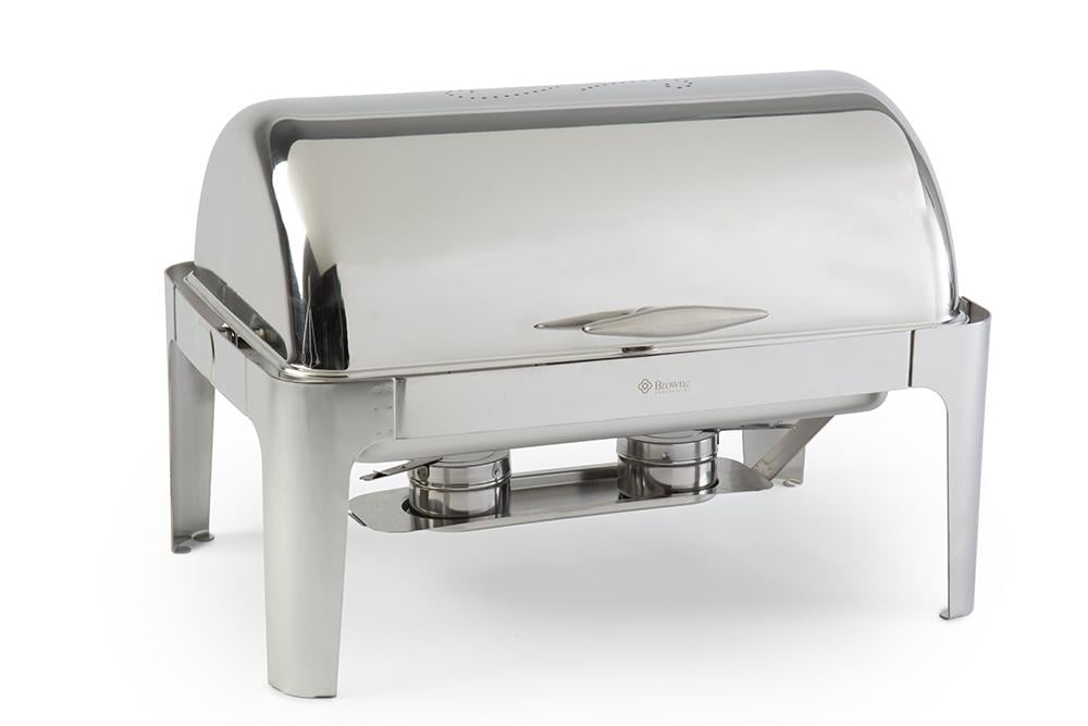Cadence Chafing Dish Rectangle with Roll Lid - Element Event Solutions