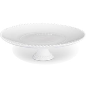 White Beaded Cake Stand 11
