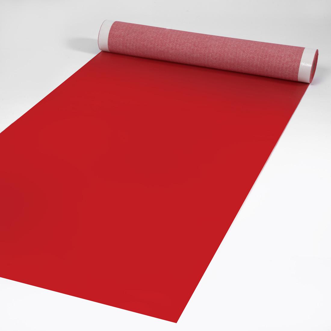 Red Runner Carpet 4'x25' with double sided tape - Element Event Solutions