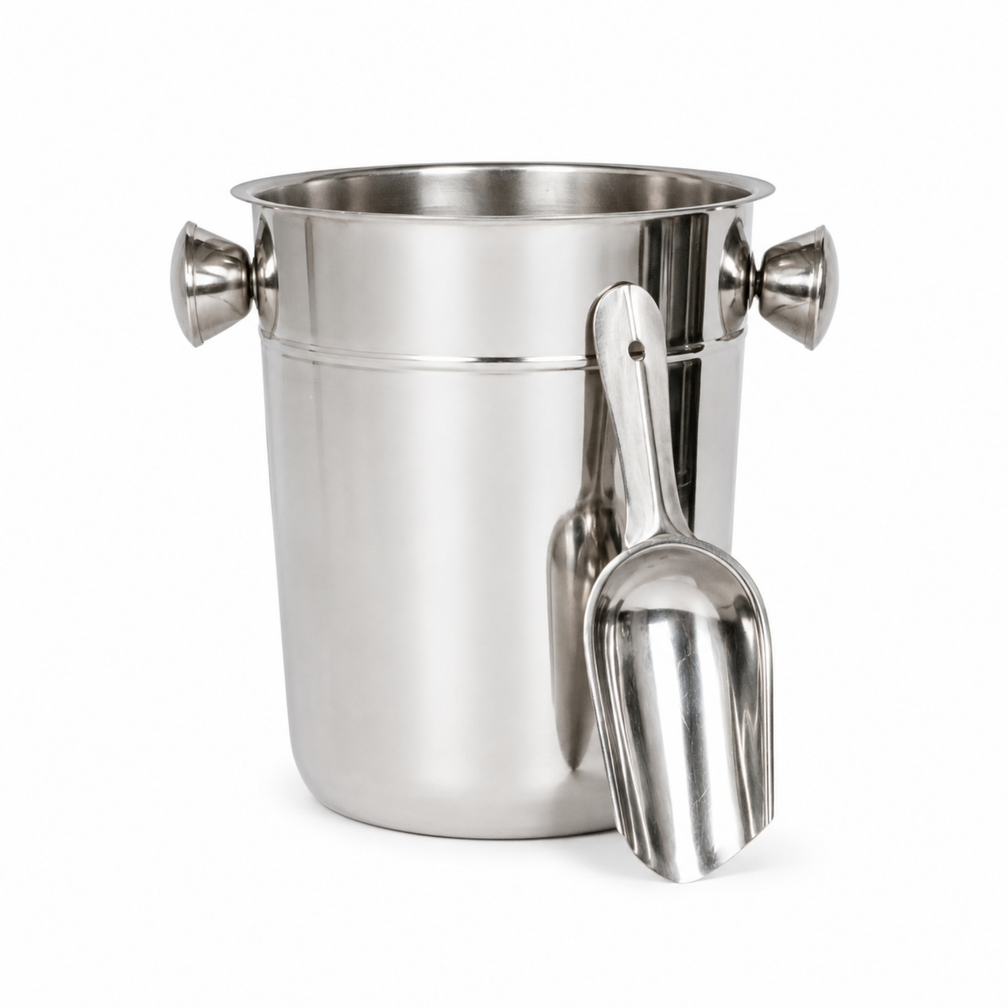 Stainless Steel Ice Bucket Extra Large with Scoop - Element Event Solutions