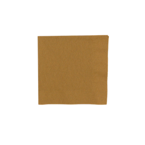 Gold Paper Cocktail Napkin 50pk - Element Event Solutions