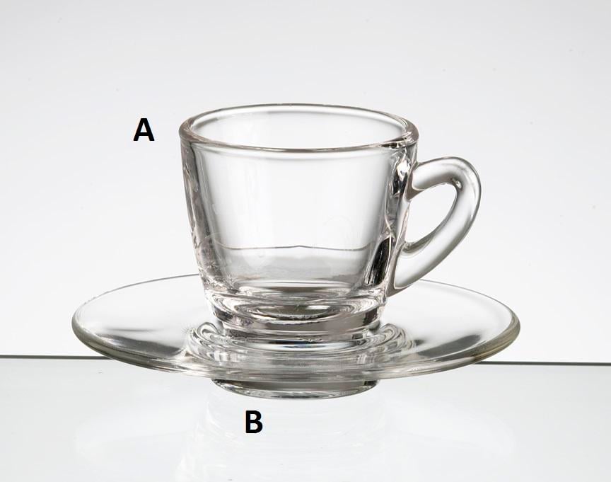 Glass Demi Saucer - Element Event Solutions