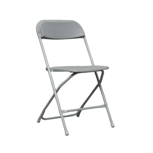 TOAF 2025 Grey Plastic Folding Chair - Element Event Solutions
