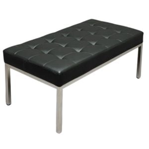 RS2026 Bench Black Leather - Element Event Solutions