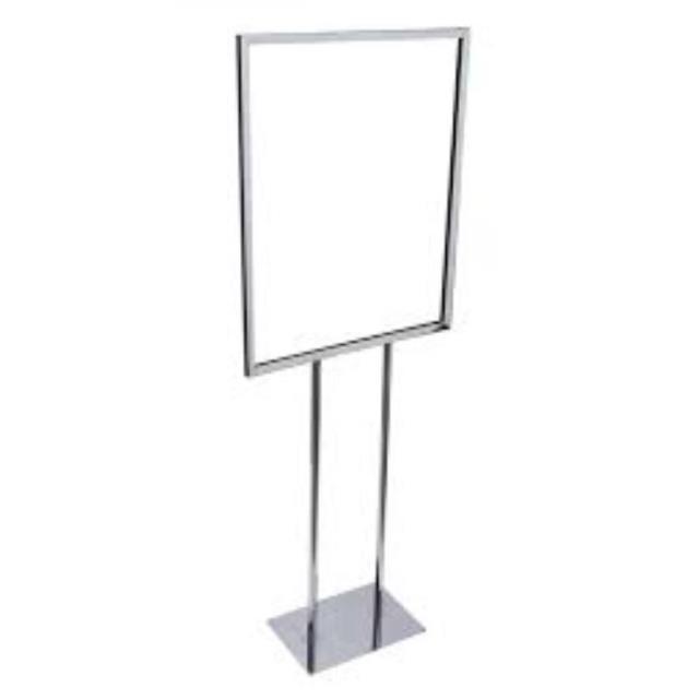 RS2025 Chrome Sign Holder 22