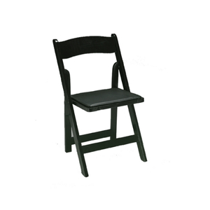Black Resin Folding Chair - Element Event Solutions