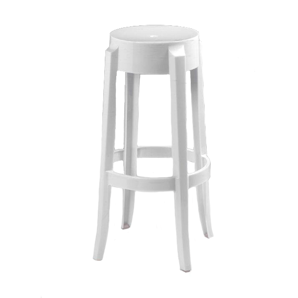 Mirage White Barstool - Element Event Solutions