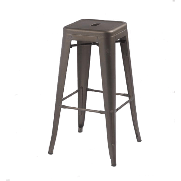 Gunmetal Barstool - Element Event Solutions