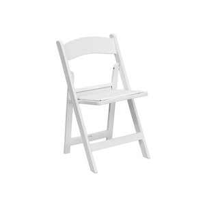 White Resin Folding Chair - Element Event Solutions