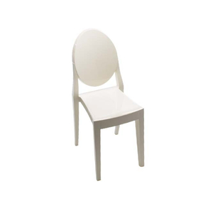 Victoria Ghost White Armless Chair - Element Event Solutions