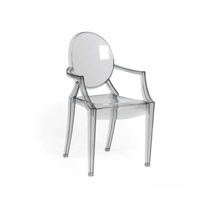 Louis Ghost Smoke Armchair - Element Event Solutions