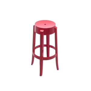 Charles Red Ghost Barstool - Element Event Solutions