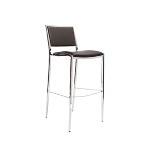 Black Chrome Barstool - Element Event Solutions