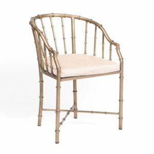 Brass Bamboo Armchair - Element Event Solutions