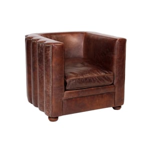 Leather Club Chair - Element Event Solutions