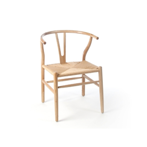 Natural Wishbone Chair Replica - Element Event Solutions