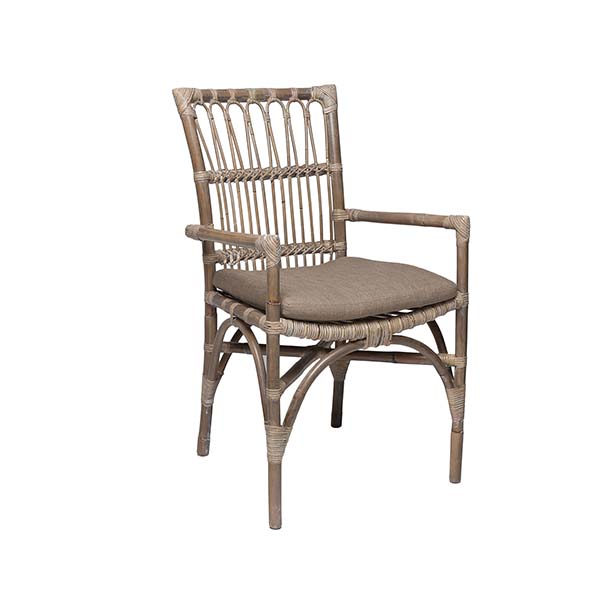 Willow Armed Dining Chair with Seat Pad - Element Event Solutions
