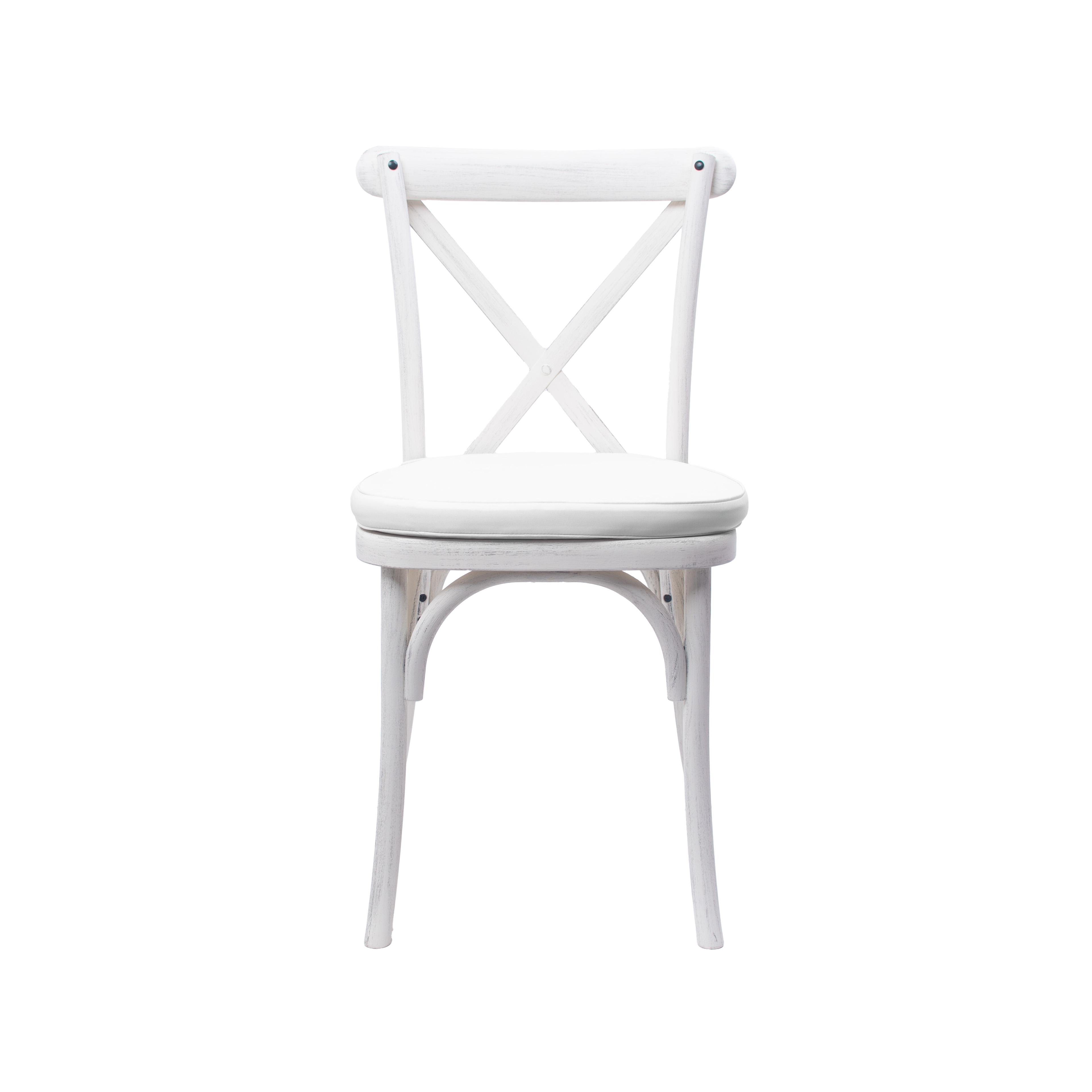 Harvest Whitewash Resin Chair - Element Event Solutions