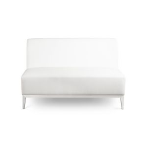 Nova+ White Love Seat - Element Event Solutions