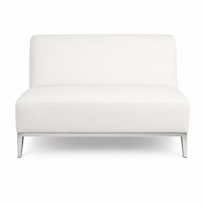 Nova+ White Loveseat - Element Event Solutions