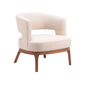 Vale Beige Accent Chair - Element Event Solutions