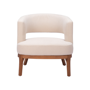 Vale Beige Accent Chair - Element Event Solutions