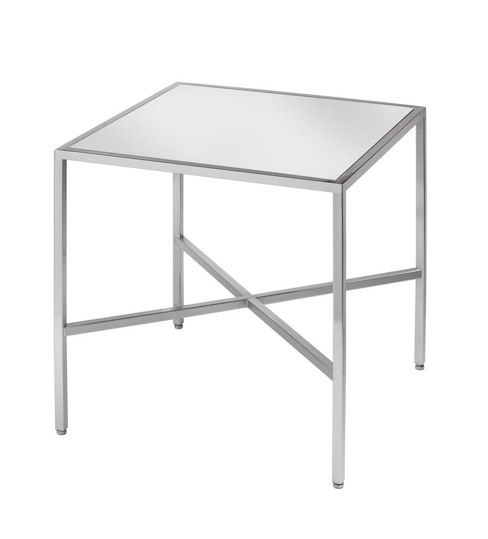 Chrome Framed Bistro Table 30