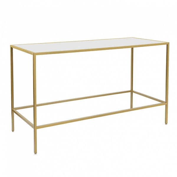 Gold Framed Communal Table 6' - Element Event Solutions