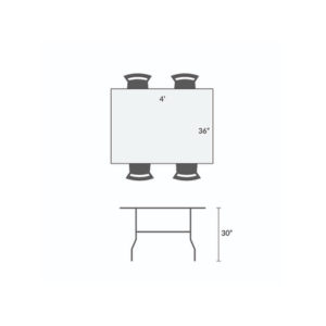 Soho Table 4'x36