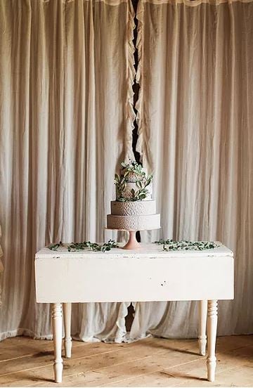 White Dropleaf Table - Element Event Solutions