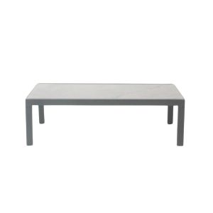 Graphite Rectangular Outdoor Coffee Table - Element Event Solutions