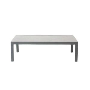 Graphite Rectangular Outdoor Coffee Table - Element Event Solutions