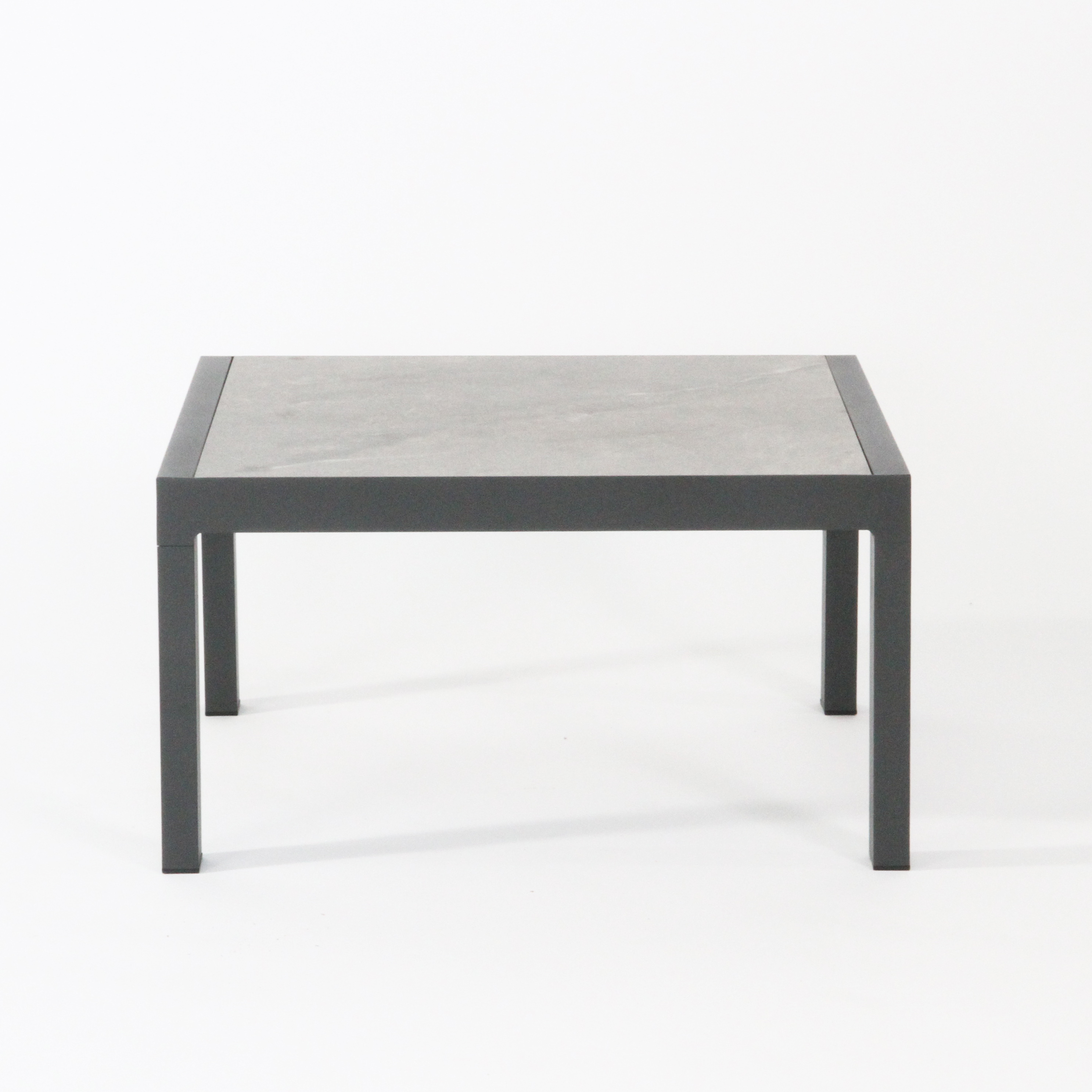 CFR square graphite outdoor end table - Element Event Solutions
