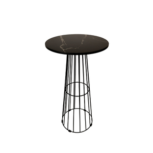 Metal Black Cruiser Table - Element Event Solutions