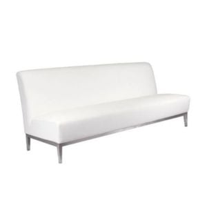 Nova White Sofa - Element Event Solutions