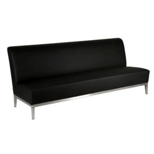 Nova Black Sofa - Element Event Solutions