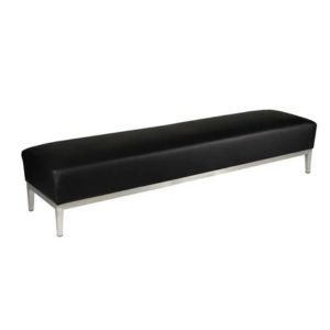 Nova Black Bench 7' - Element Event Solutions