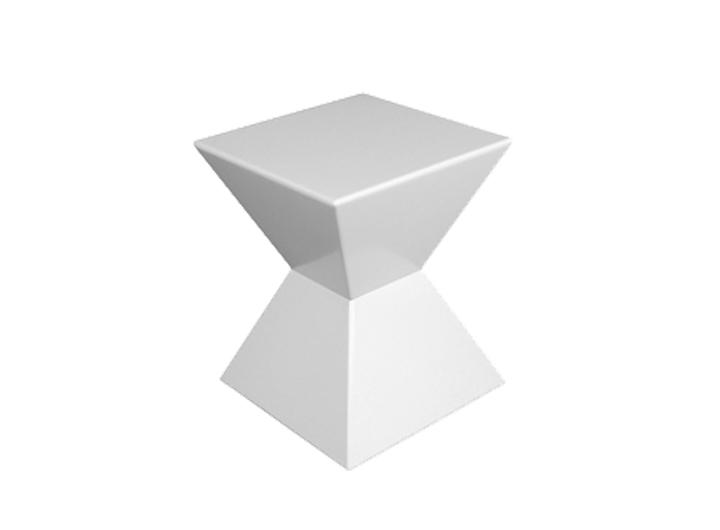 Rocco White Side Table - Element Event Solutions