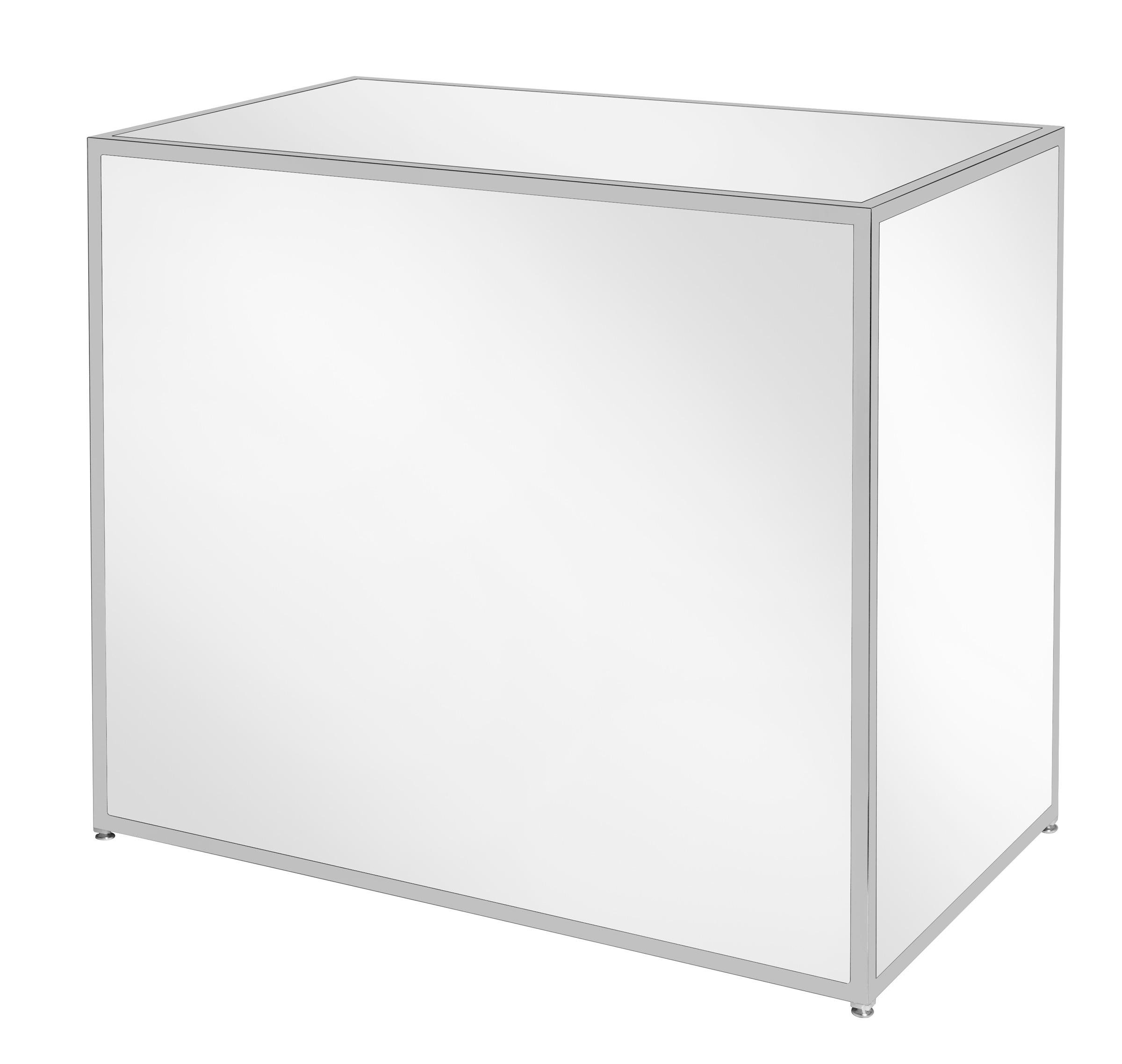 Chrome Framed Bar 4' - Element Event Solutions